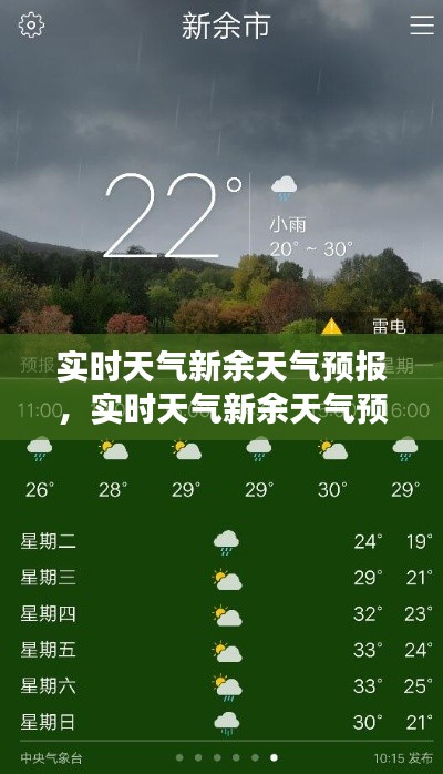 实时天气新余天气预报,实时天气新余天气预报15天