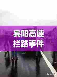 宾阳高速拦路事件最新进展，视频曝光引发关注