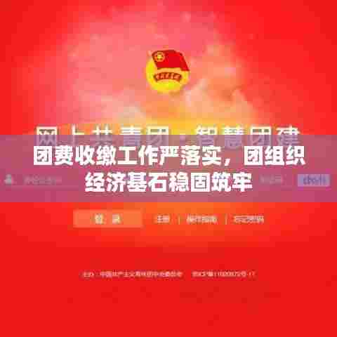 团费收缴工作严落实，团组织经济基石稳固筑牢