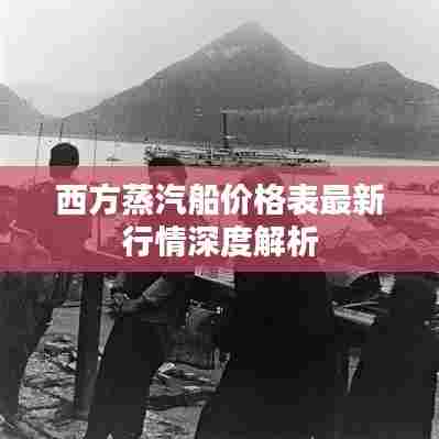 西方蒸汽船价格表最新行情深度解析