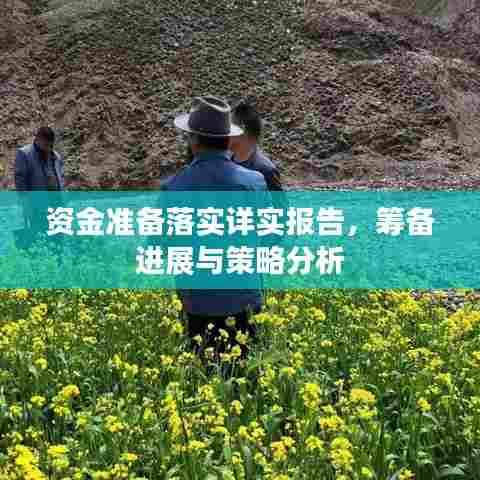 资金准备落实详实报告，筹备进展与策略分析