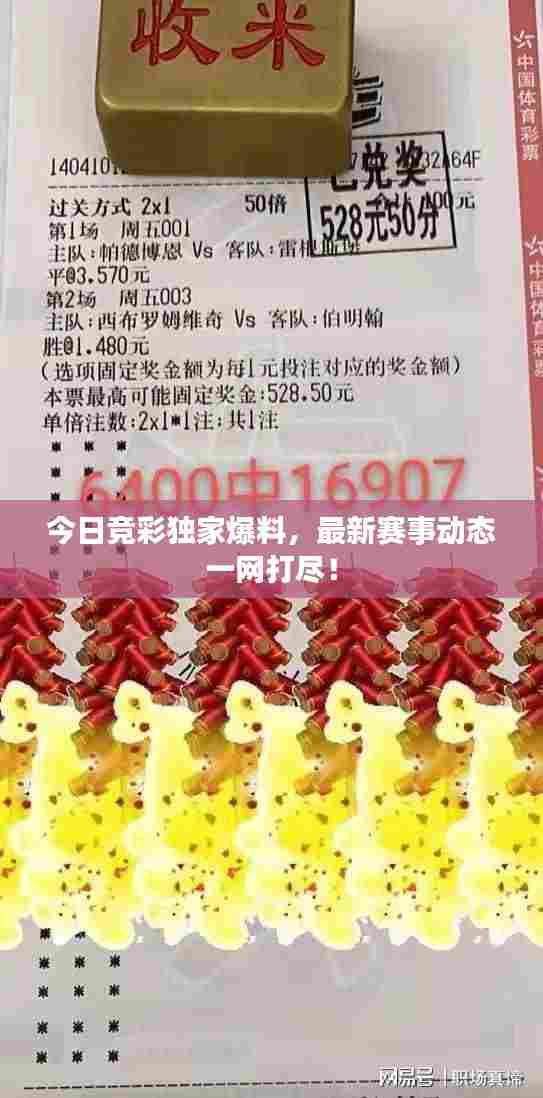 今日竞彩独家爆料，最新赛事动态一网打尽！